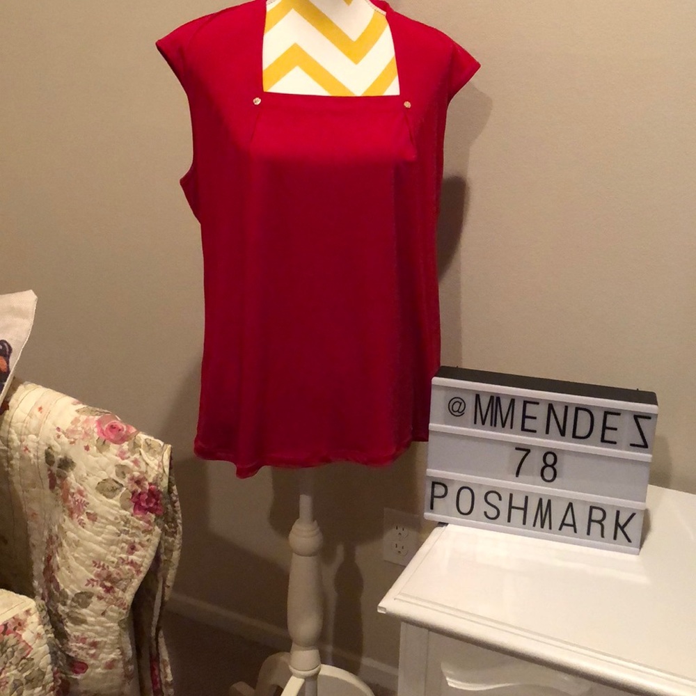 Anne Klein business blouse XL no tag